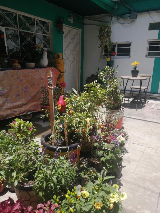 Departamento Cercano Al Aeropuerto T2, A 2 Calles Mexiko-Stadt Exterior foto